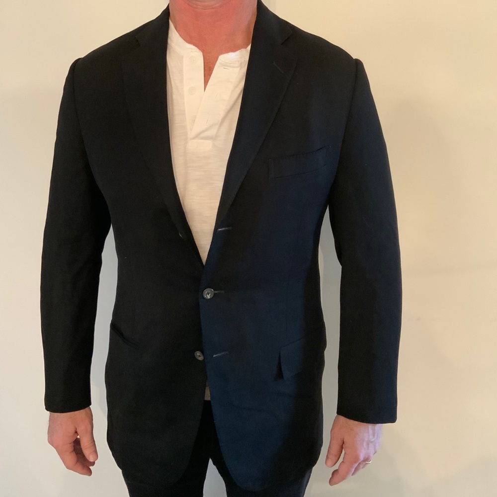 Polo by Ralph Lauren Black Blazer w Detail Buttons